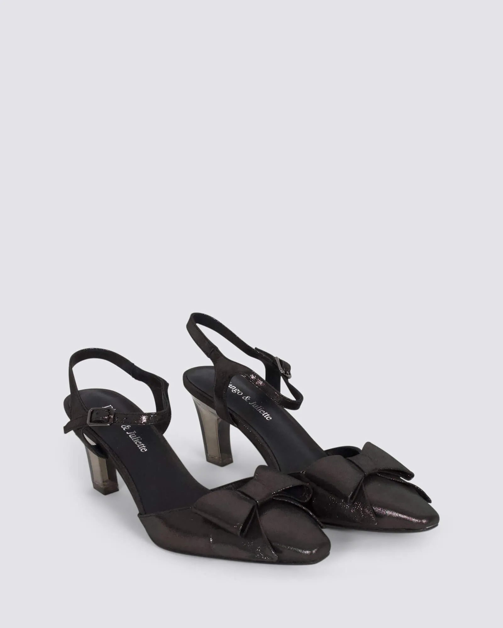 KIMBLEY HEELS BLACK JEWELS