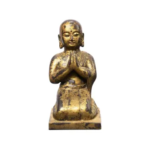 Kneeling Monk Statue