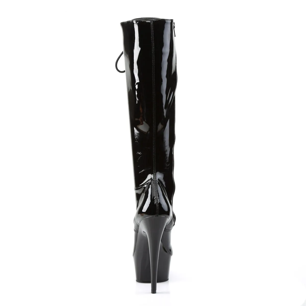 Lace-up Knee Boot with 6-inch Heel 4-colors DELIGHT-2023