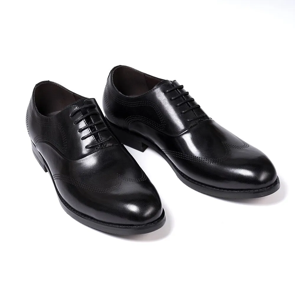 Lace-Up Wingtip Men's Oxford Shoes