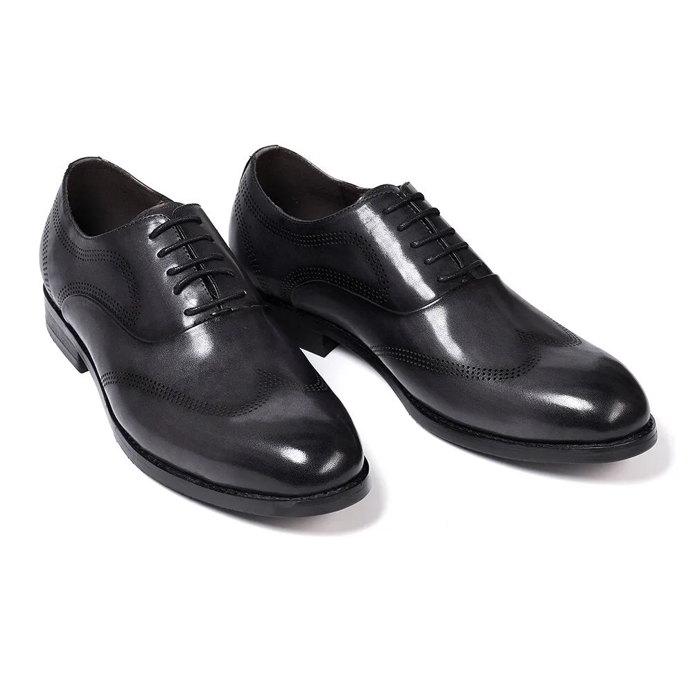 Lace-Up Wingtip Men's Oxford Shoes