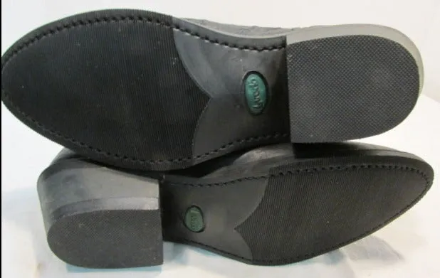 Laredo Black Pig Trucker Western Boots