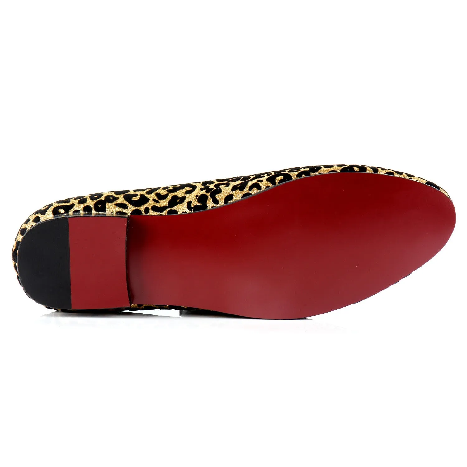 Leopard Printed Men dress Shoes | Slip On Wedding Shoes For Special Events
