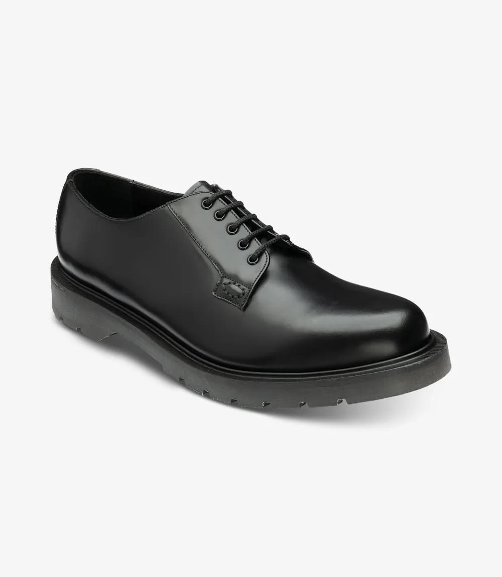 Loake Men's Kilmer Leather Plain-Tie Shoes Black