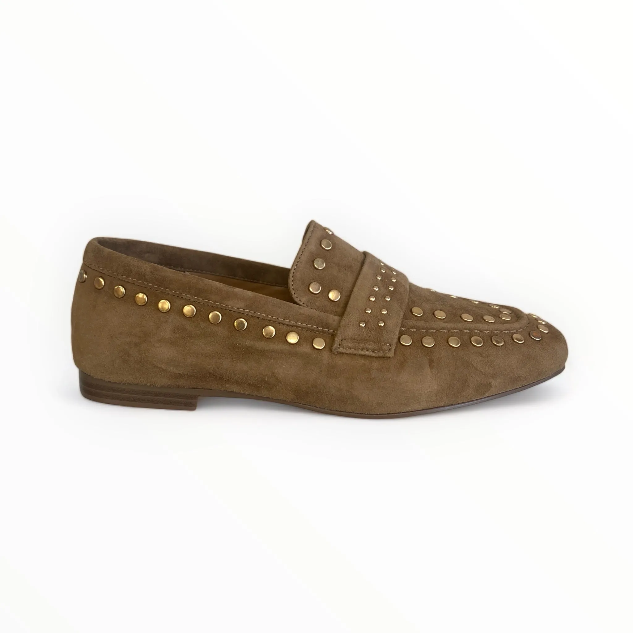 LODI Camel Suede Loafer