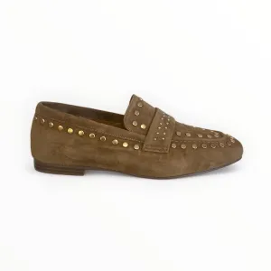 LODI Camel Suede Loafer