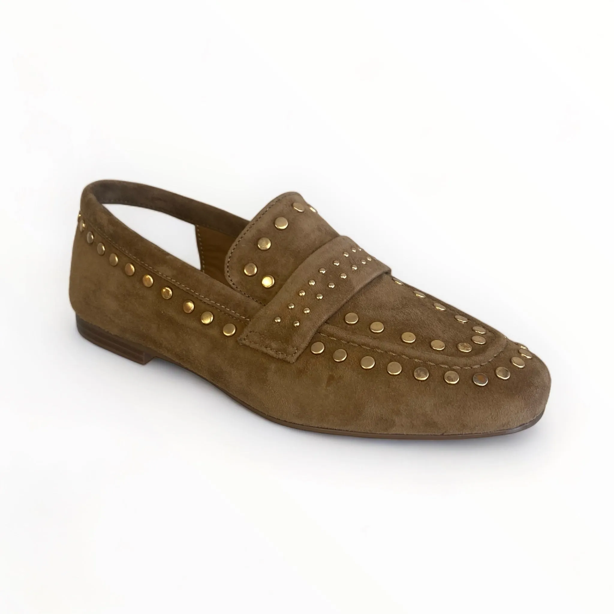 LODI Camel Suede Loafer