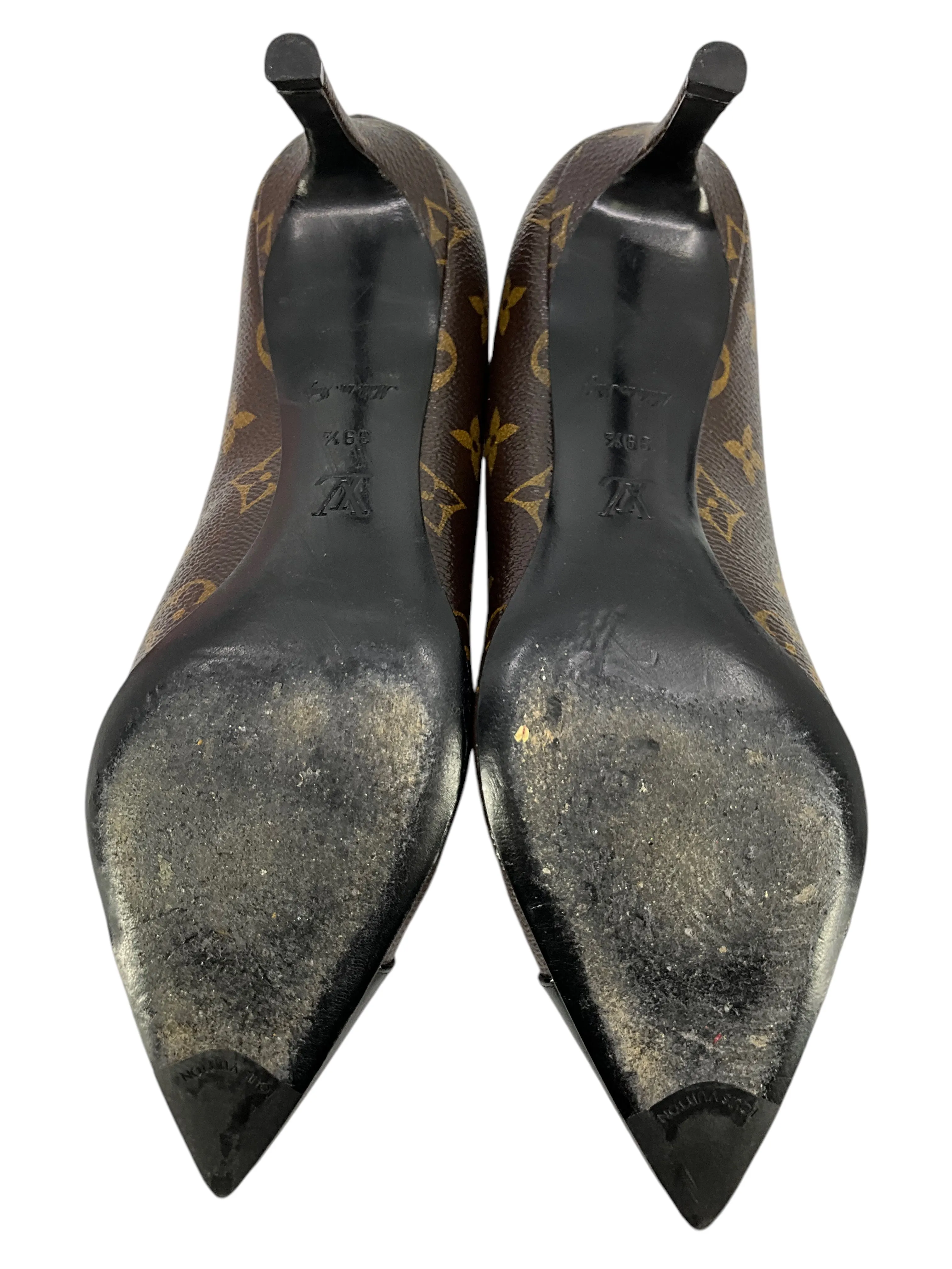 Louis Vuitton Fetish Cap Monogram Canvas Pumps Size 9.5