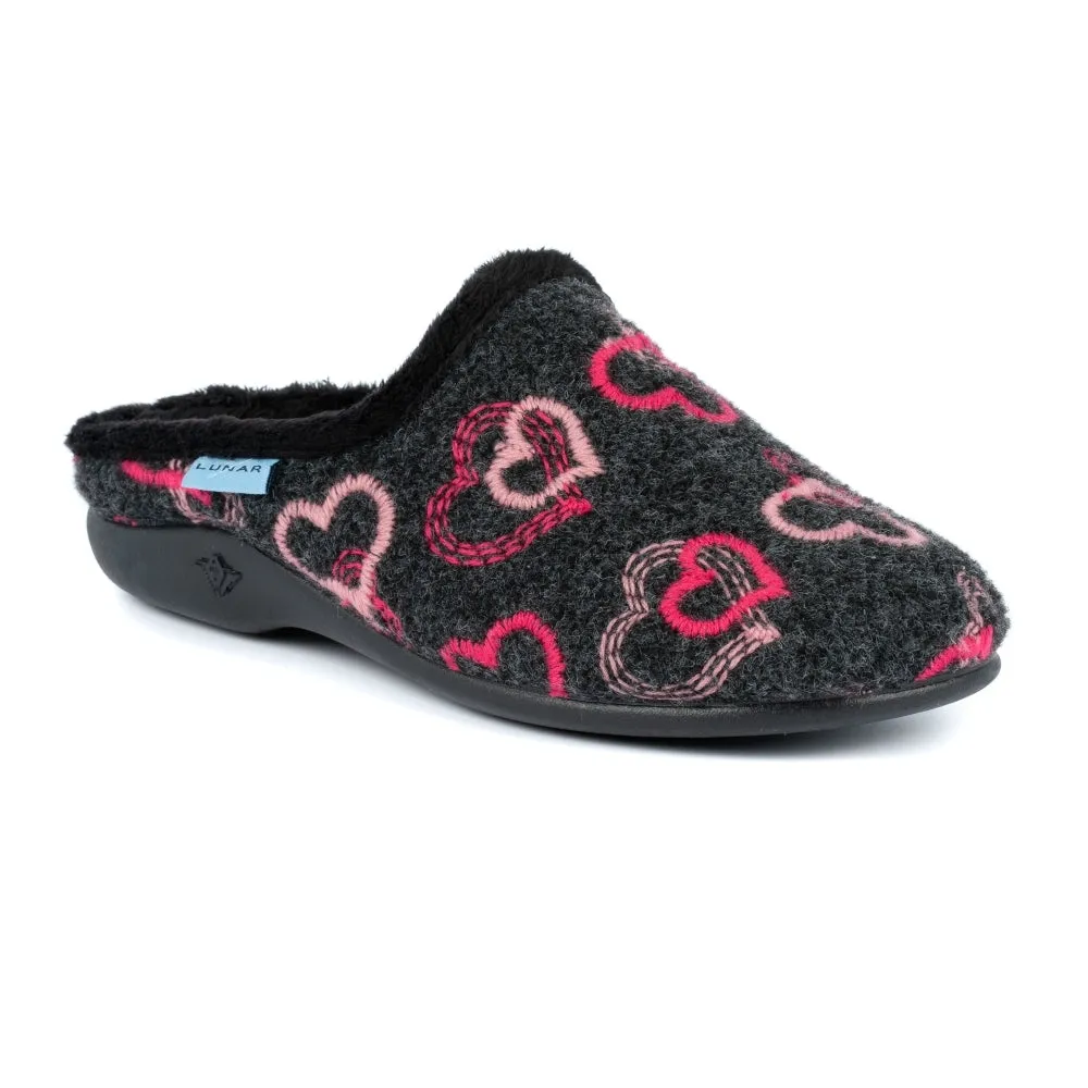 Lunar Ladies Honey Backless Slipper