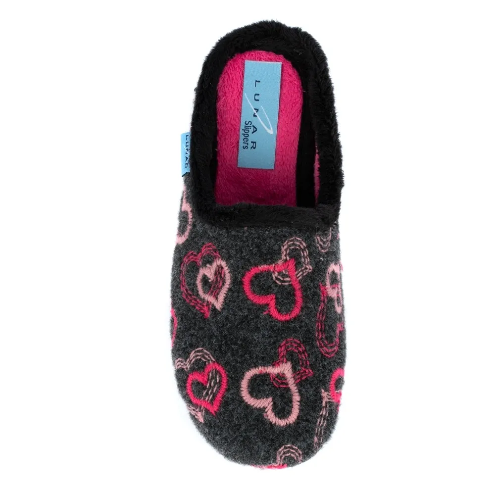 Lunar Ladies Honey Backless Slipper