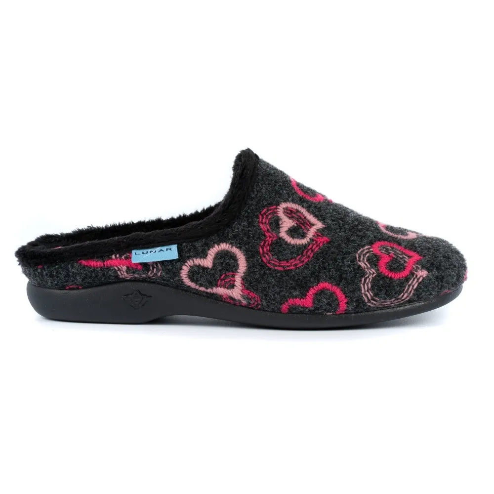 Lunar Ladies Honey Backless Slipper