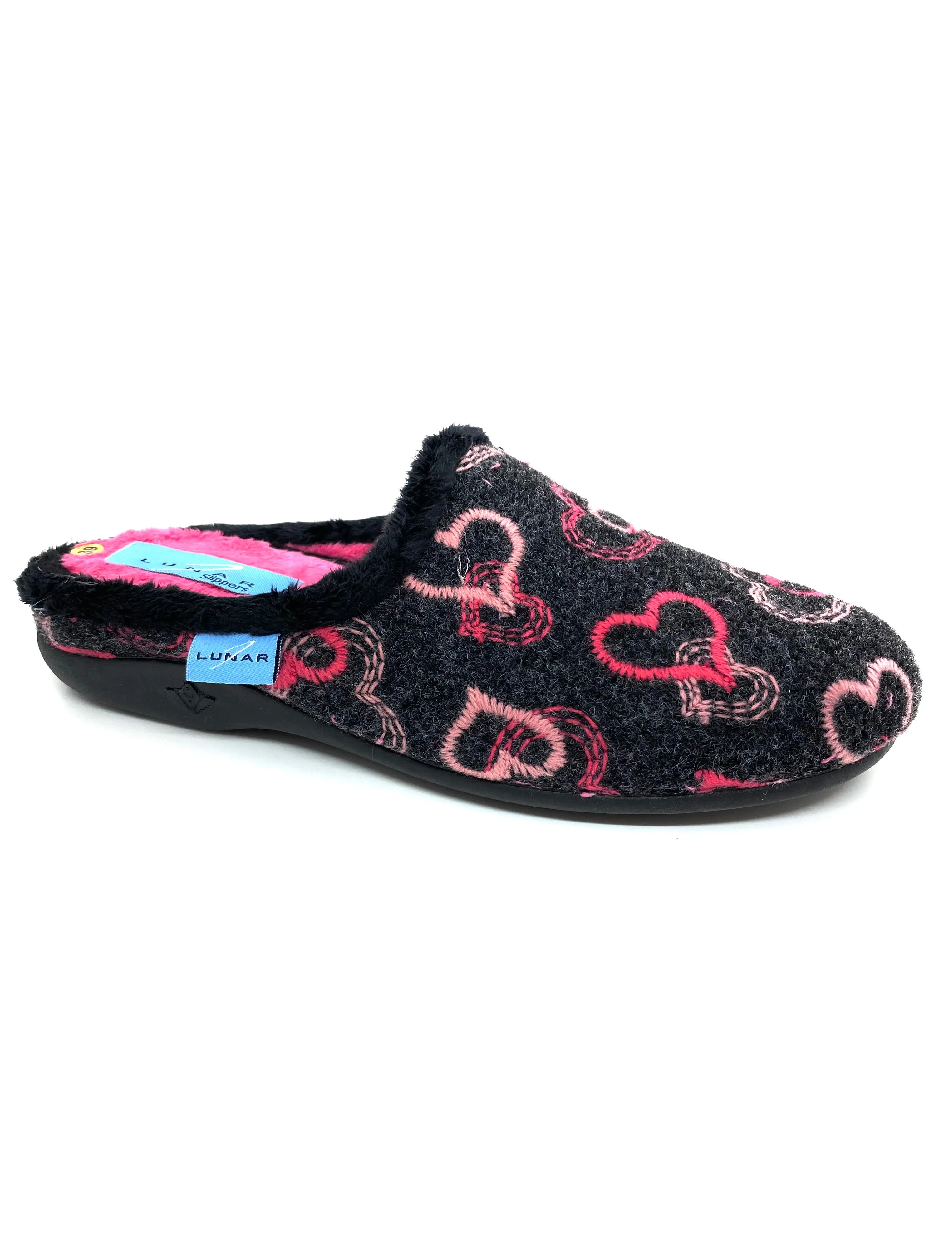 Lunar Ladies Honey Backless Slipper