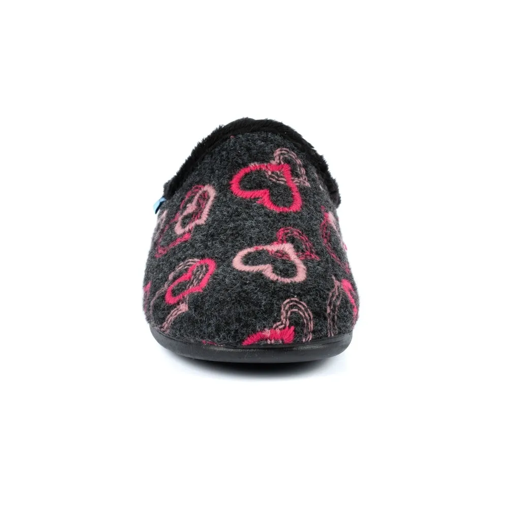 Lunar Ladies Honey Backless Slipper