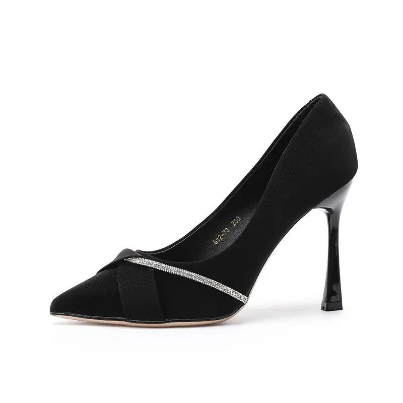 Luxury Crystal Stilettos High Heels Sandals