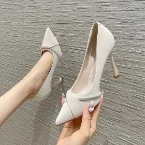 Luxury Crystal Stilettos High Heels Sandals