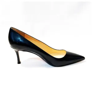Manolo Blahnik Women's Blue Patent Bb Pumps