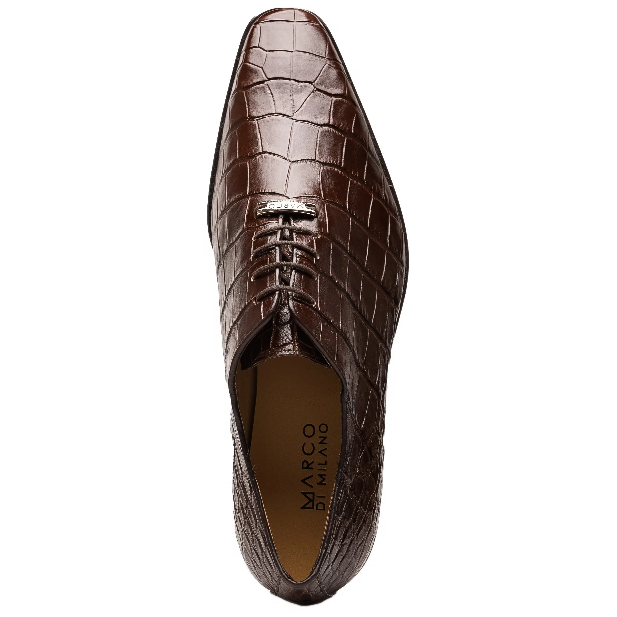 Marco Di Milano Bono Alligator Brown