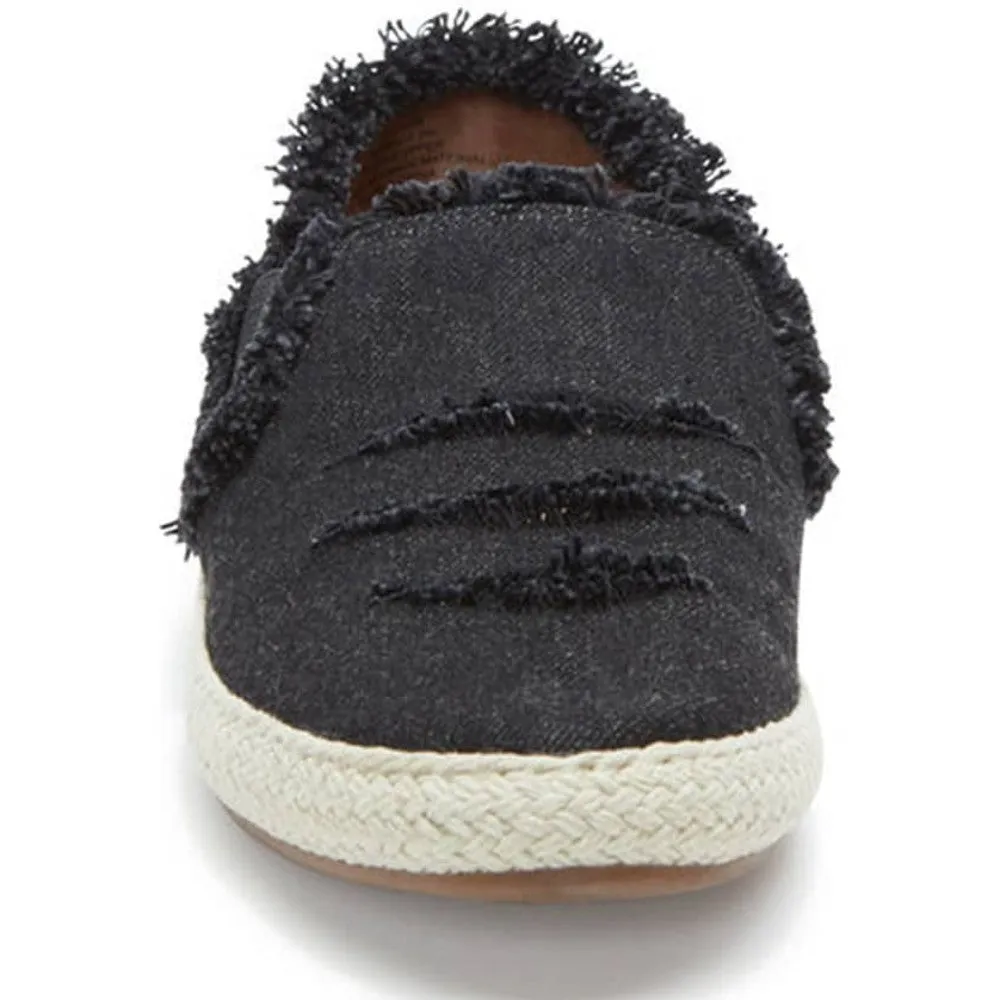 Marin Black Denim Adam Tucker Slipon Sneaker Flat