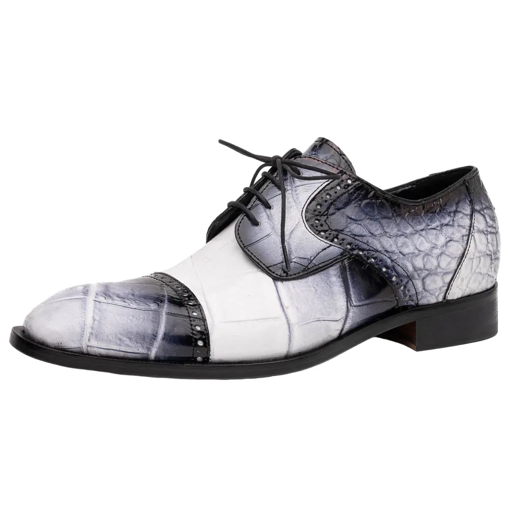 Mauri 1087/2 Alligator White Dirty Black