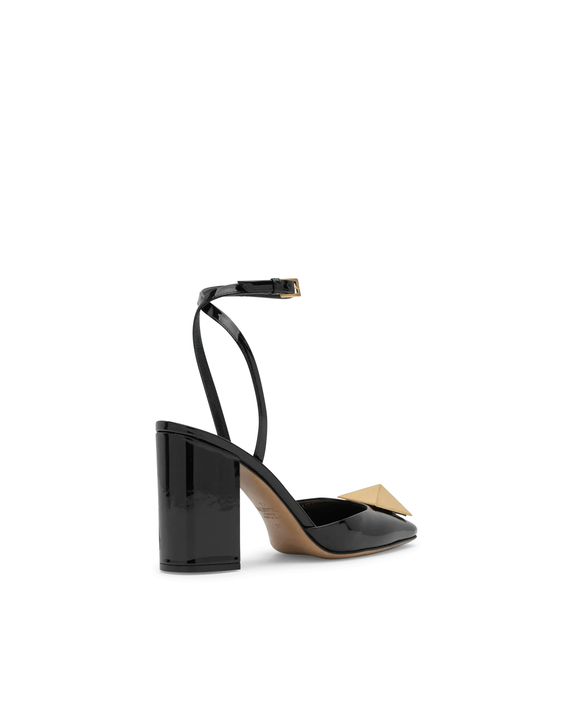 Maxi Stud Ankle Strap T.90 Pumps