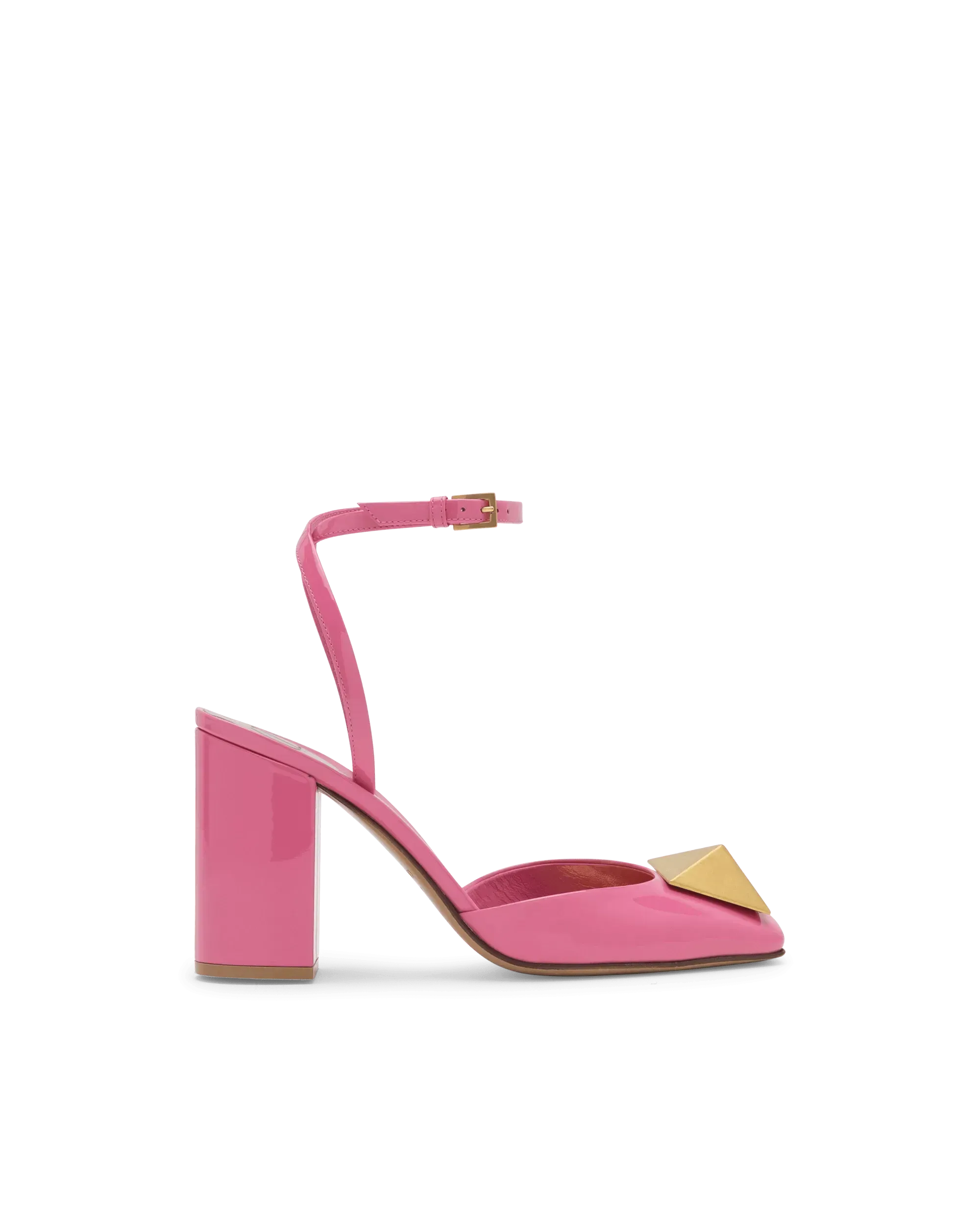 Maxi Stud Ankle Strap T.90 Pumps