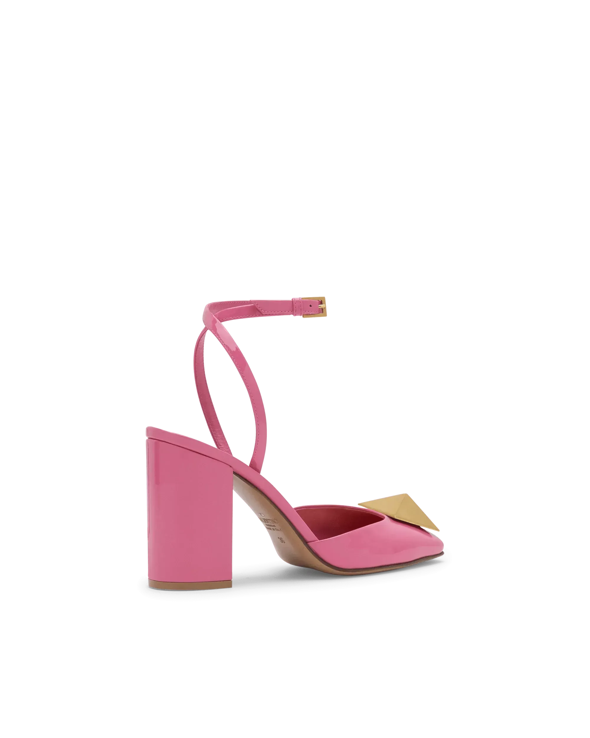 Maxi Stud Ankle Strap T.90 Pumps