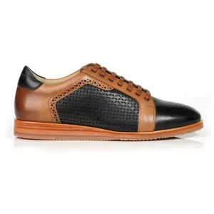 Mccoy Marko Full grain crust Men's classic formals Black and Tan Formals