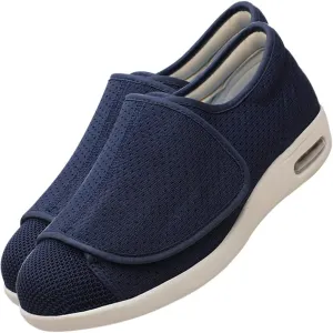 Men Slippers Orthopedic Mens Slip on Trainers Loafers Casual Breathable Slip-on Lightweight Comfortable Tennis Mesh Shoes Mens Walking Shoes Slip-on Trainers