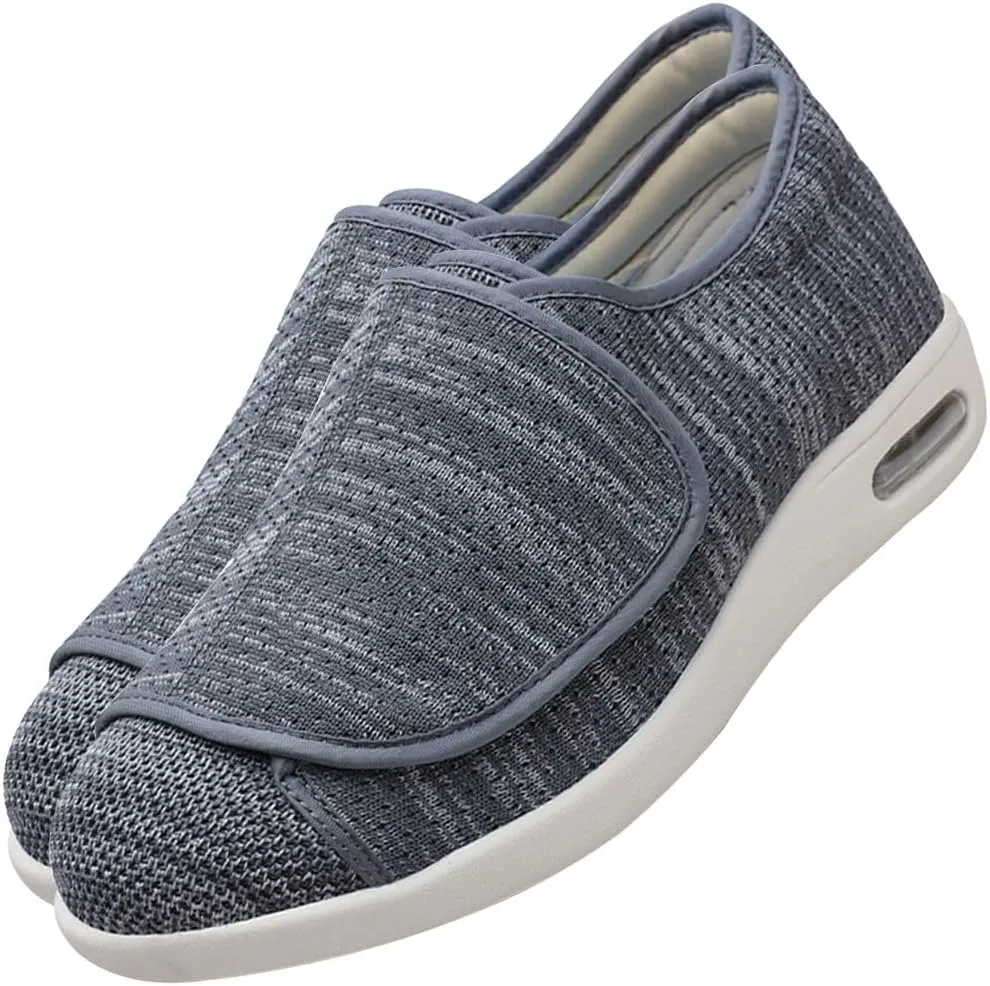 Men Slippers Orthopedic Mens Slip on Trainers Loafers Casual Breathable Slip-on Lightweight Comfortable Tennis Mesh Shoes Mens Walking Shoes Slip-on Trainers