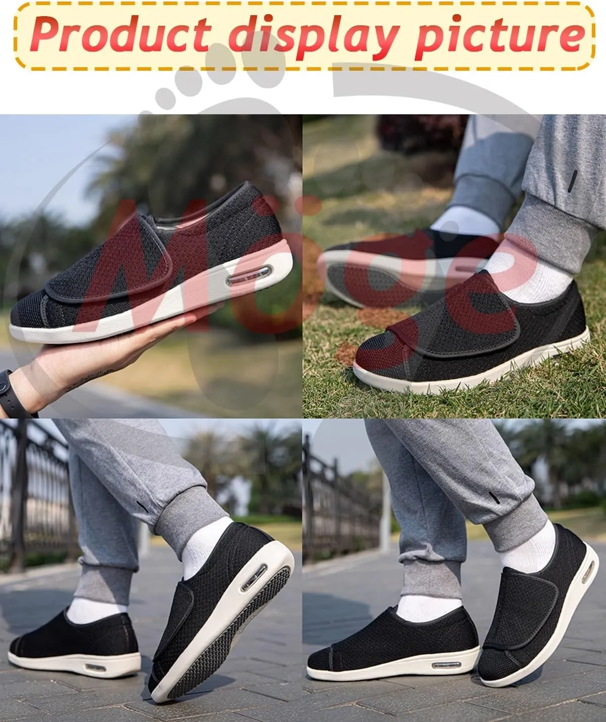 Men Slippers Orthopedic Mens Slip on Trainers Loafers Casual Breathable Slip-on Lightweight Comfortable Tennis Mesh Shoes Mens Walking Shoes Slip-on Trainers