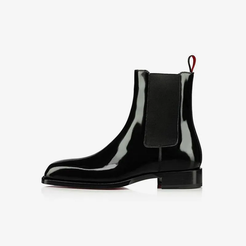 Men's Boots Chelsea Plain Smooth