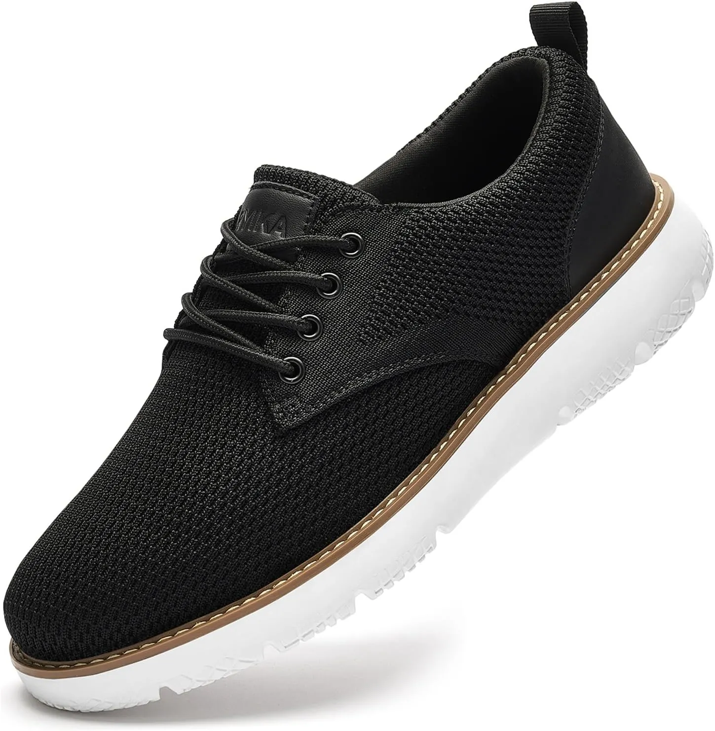 Men's Breathable Mesh Comfortable Business Casual Shoes with Sneakers Design for Long Standing, Office Work, Formal Occasions & Walking