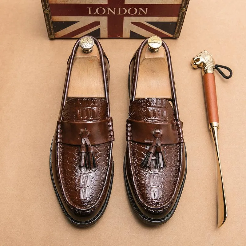 Men's Business Leather Loafers