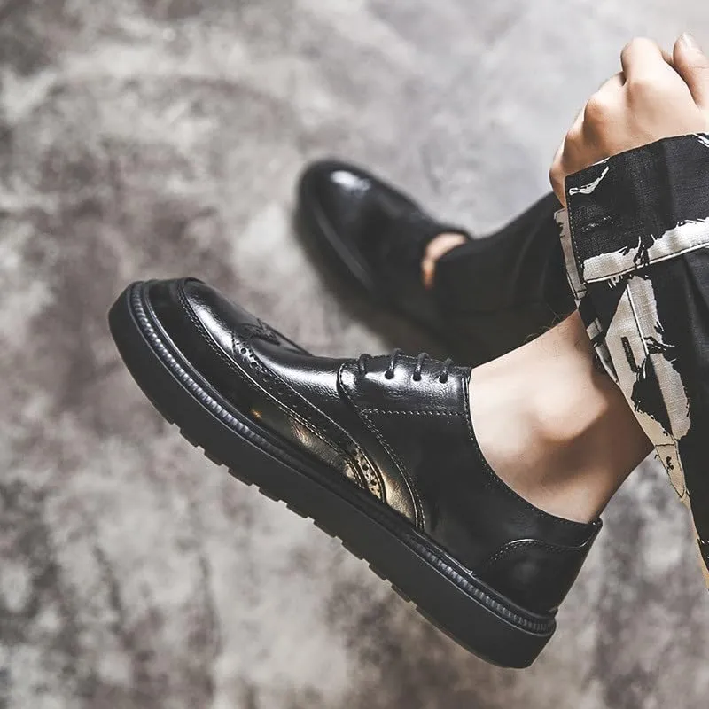 Men's Casual Dress Oxfords Business Shoes Fashion Sneakers Slip On Classic Fashion Casual Dress Business Shoes