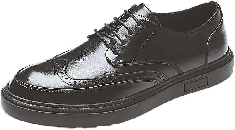 Men's Casual Dress Oxfords Business Shoes Fashion Sneakers Slip On Classic Fashion Casual Dress Business Shoes