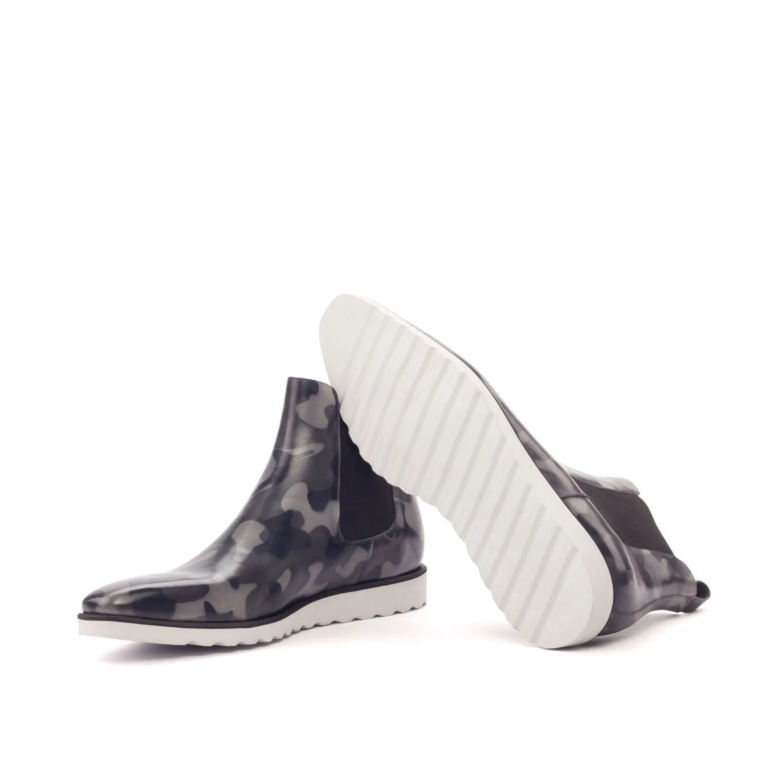 Men's Chelsea Boots Classic Patina Wide Grey 3079