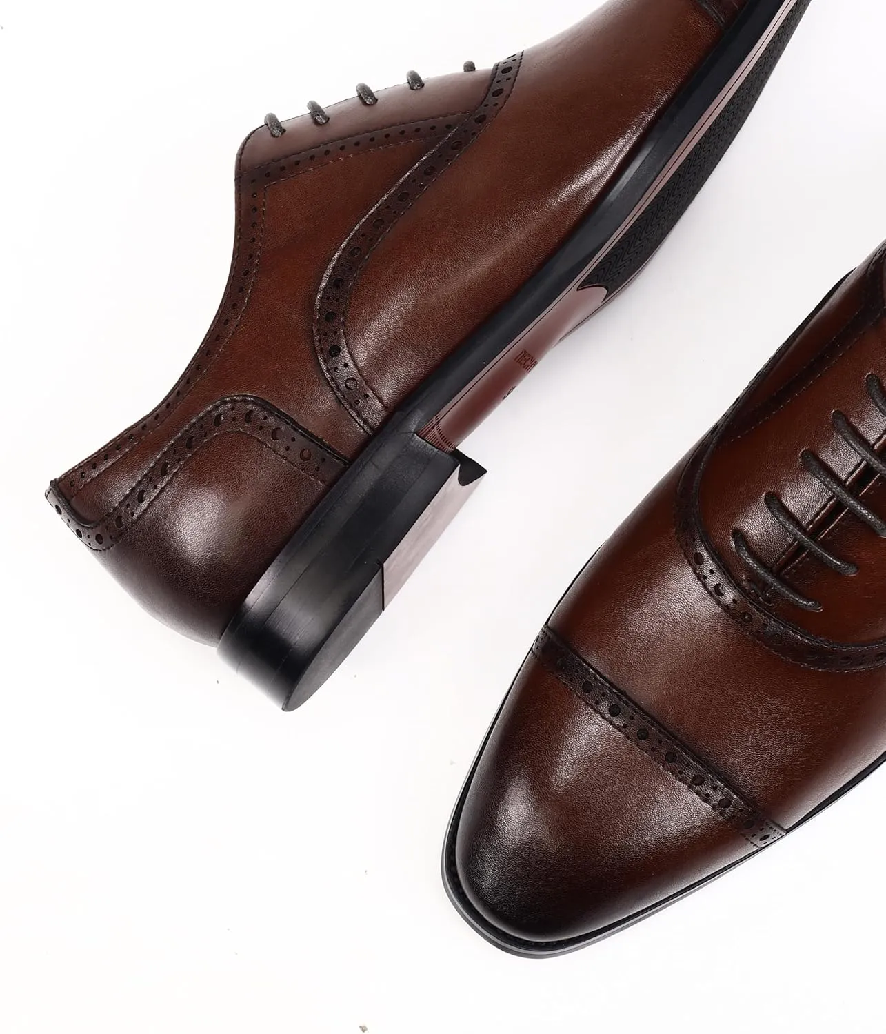 Men's Classic Synthetic Leather Derby Shoes for Business and Casual Wear