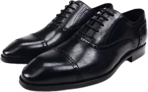 Polished Leather Derby Shoes