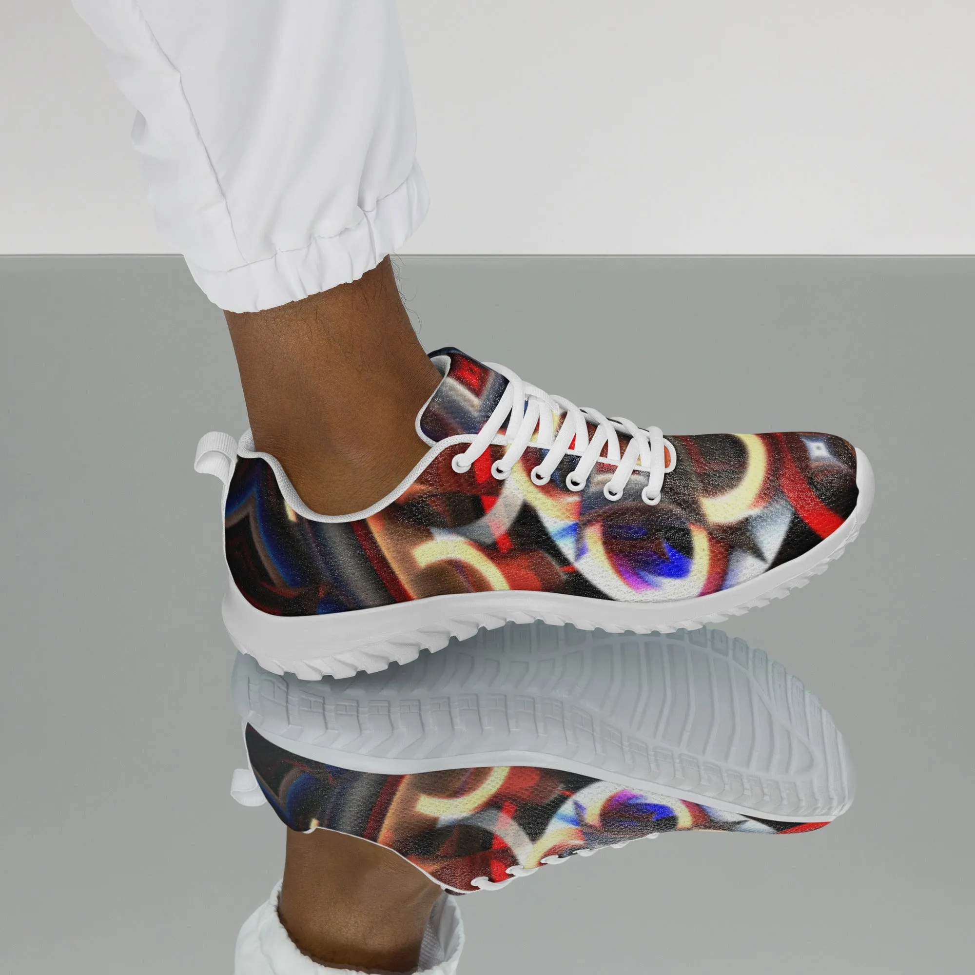 Men’s colorful athletic shoes