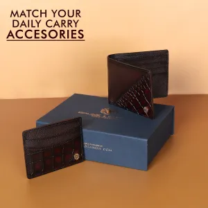 Men's Combo in Textured-Deep Cut Leather