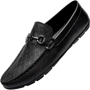 Mens Derby Shoes Walking Office Breathable Fashion Pointed Toe Slip-on Oxford