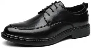 Men's Dress Shoes Classic Formal Business Pointed Toe Derbys Patent Leather Wedding Oxford Shoes