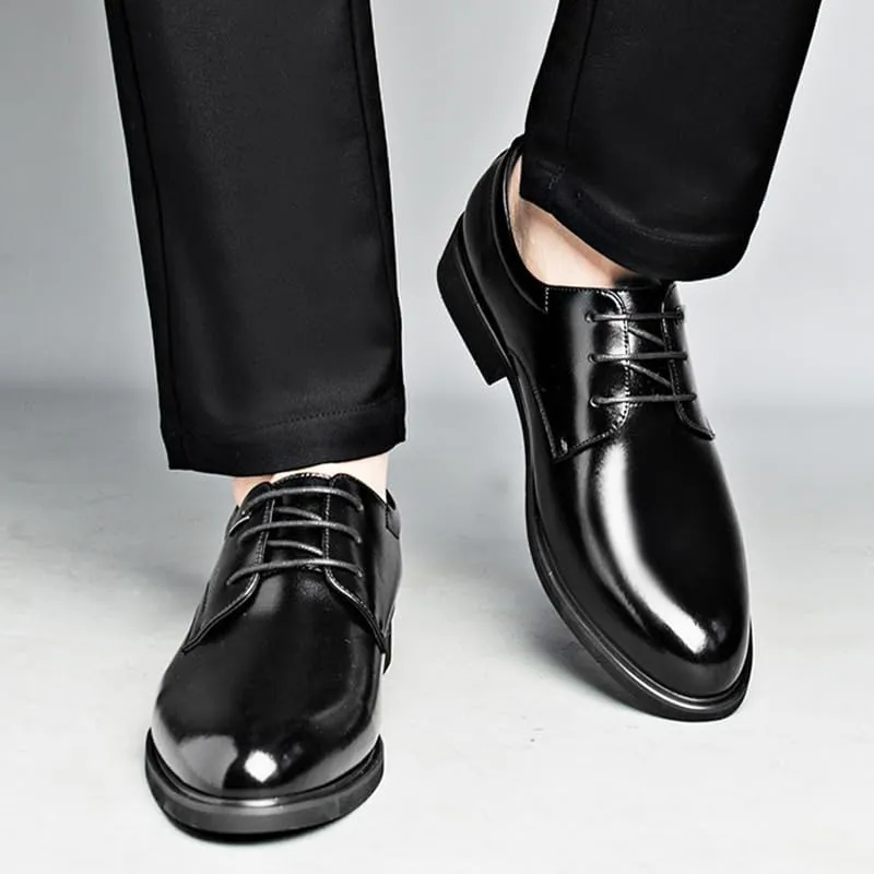 Men's Dress Shoes Mens Fashion Design Derby Shoes Business Formal Oxfords Shoes for Men