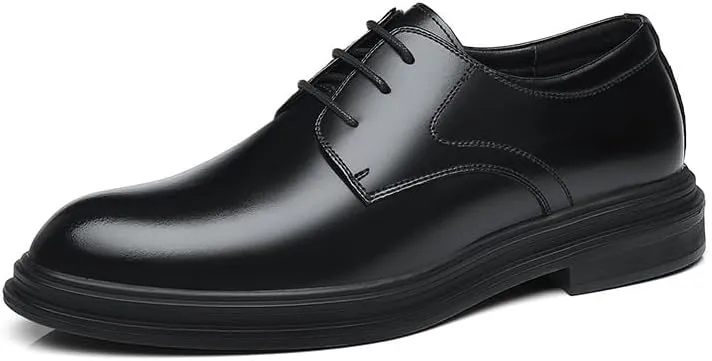 Mens Dress Shoes Men's Modern Classic Slip On Formal Casual Business Oxfords Wedding Tuxedo Derby Shoes