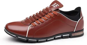 Mens Driving Shoes Fashion Walking Flat Sneakers Comfort Lace-up Business Casual Shoes Wedding Office Dress Shoes