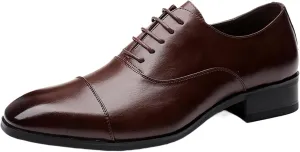 Mens Faux Patent Leather Classic Lace-up Oxford Dress Shoes Classic Business Dress Shoes Fashion Elegant Wedding Shoes Men