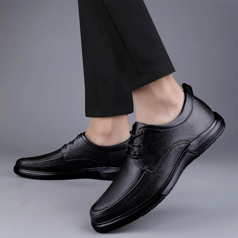 Men's Formal Oxford Shoes Faux Patent Leather Shoes for Men Business Derbys Shoe Wedding Suit Tuxedo Dress Shoes