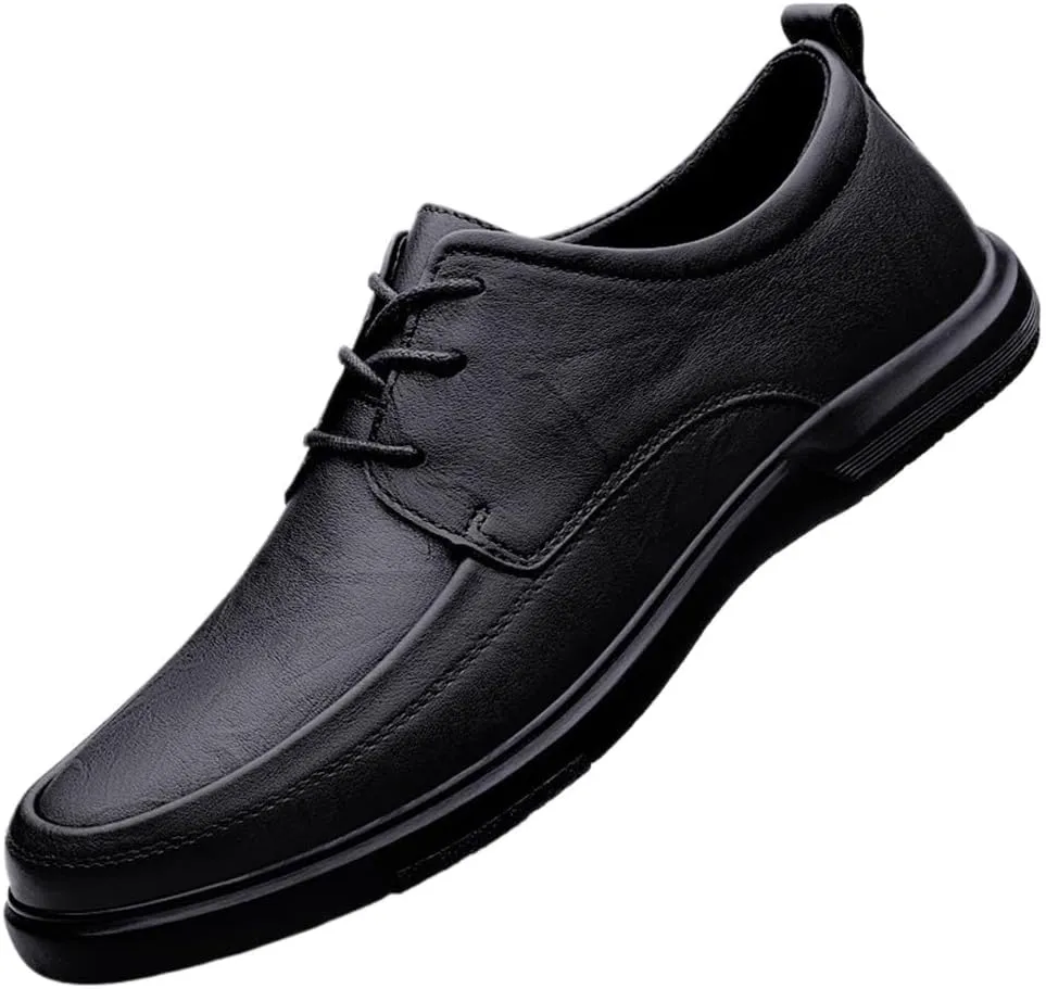 Men's Formal Oxford Shoes Faux Patent Leather Shoes for Men Business Derbys Shoe Wedding Suit Tuxedo Dress Shoes