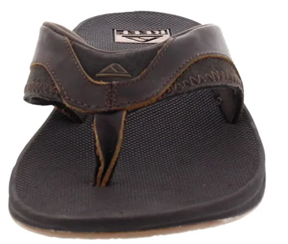 Men's Leather Fanning Sandals