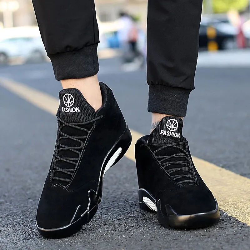Men's Leather Sports Sneakers